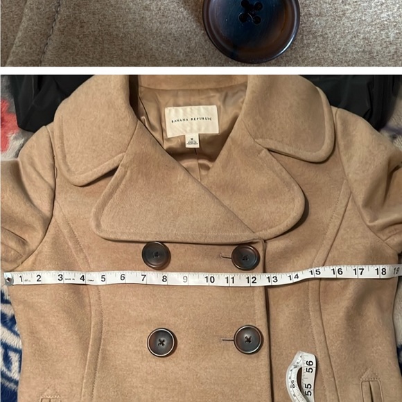 Banana Republic Pea Coat - Picture 6 of 7